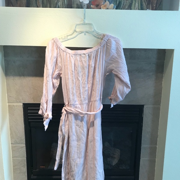 Super cute off the  shoulder shirt dress - Picture 6 of 7